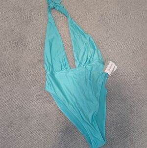 Turquoise One Piece Swimsuit